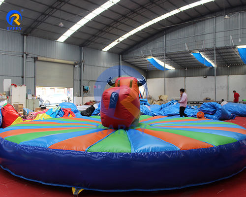 Commercial Bouncy Rodeo Mecânico Bull Riding Machine Bull Ride inflável para adultos