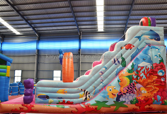Kit de Reparação de Sopradores Saco de Pacote Incluído 9x4.5m Slide Inflável para Festa Infantil