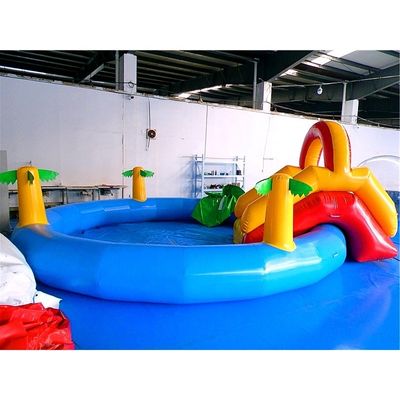 Piscina inflável de cores personalizadas flutua para um bom tempo