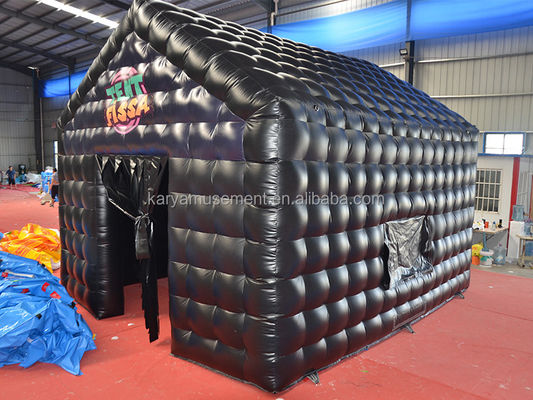 Tenda de parque temático inflável interior com impressão digital HD e revestimento de proteção