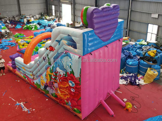 Kit de Reparação de Sopradores Saco de Pacote Incluído 9x4.5m Slide Inflável para Festa Infantil