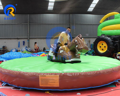 Suporte direto jogos de tourada mecânica inflável louco para adultos rodeio de touros