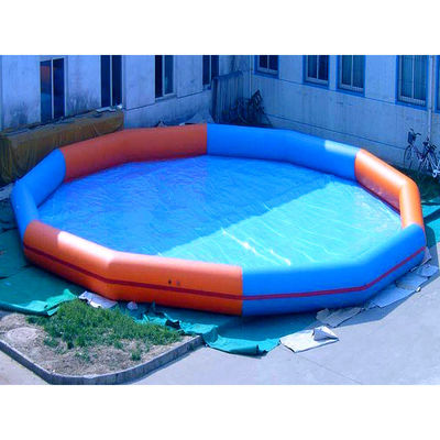 Piscina flutuante inflável de cores personalizadas para crianças Piscina grande e durável