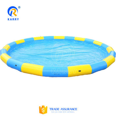 Entretenimento aquático pátio inflável piscina desfrutar de barcos de amortecimento ou Zorbing bolas de água