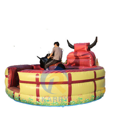 Aluguel e venda PORTABLE inflável Rodeio mecânico Bull Ride Game com características quentes
