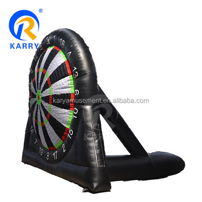Jogo Desportivo de PVC de tamanho personalizado Inflável Dart Futebol para jogadores Unisex 14 anos e mais