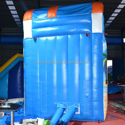 Experimente a emoção do nosso deslizamento de água inflável de estilo com transporte de piscina em todo o mundo