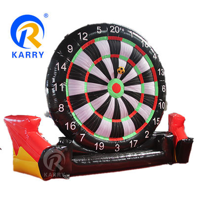 4.5m Interativo Inflável Football Dart Boards para crianças e adultos cor personalizada