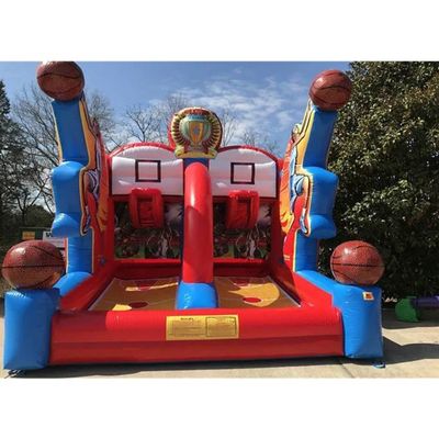 Desporto Interativo Carnaval Inflável Shooting Stars Basquete Shootout Jogo com PVC