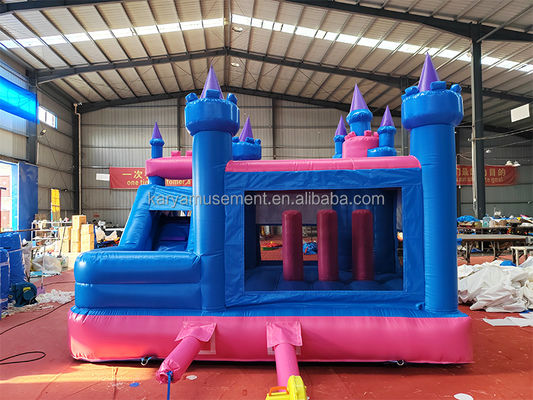 Combinação de deslizamento de castelo inflável personalizado para tamanho comercial personalizado