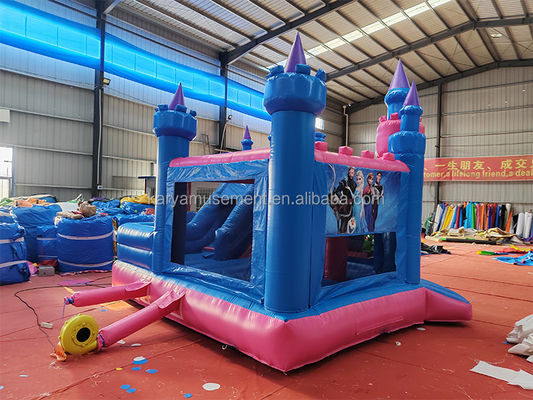 Combinação de deslizamento de castelo inflável personalizado para tamanho comercial personalizado