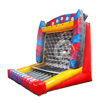 Logotipo personalizado Impresso Jogo de Carnaval Plinko Inflável com Material de PVC de Mar Personalizado