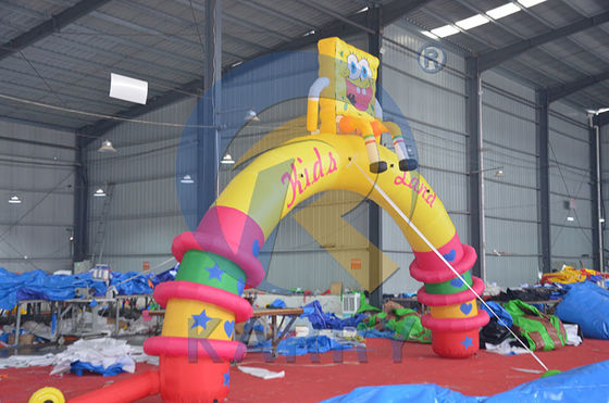 Área de Jogos Inflavel Sky Air Dancer com Fly Guy Costume e Blower
