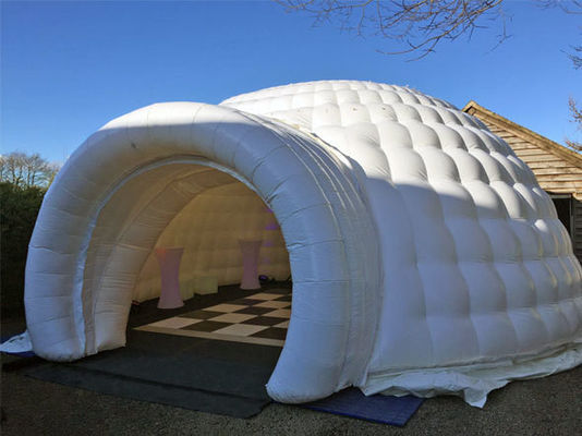Tenda hermética inflável exterior Tenda de espaço grande para reuniões em eventos ou exposições