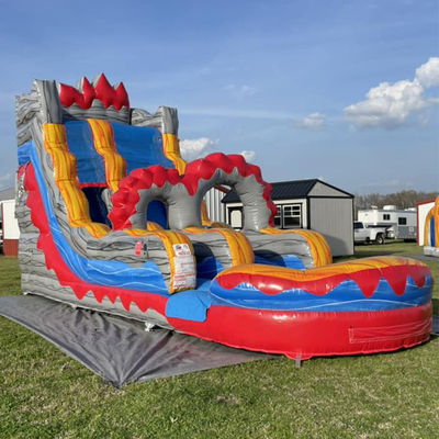 Transporte aéreo Slide de água com piscina e arco