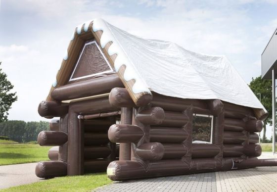 EN14960 Tenda inflável de cabine certificada para crianças Tenda de camuflagem de castelo saltador