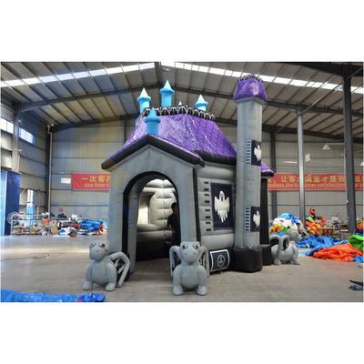 EN14960 Certificado Arco de Cabeça de Halloween Inflável Decoração Personalizada de Casa Assombrada