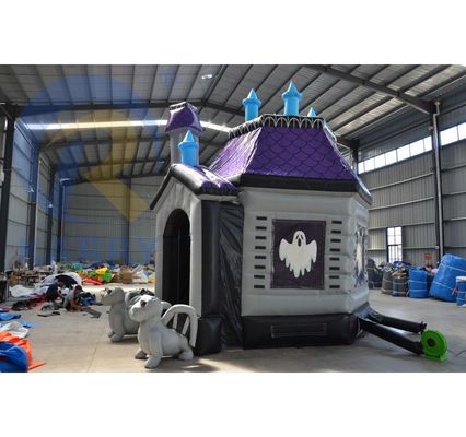 EN14960 Certificado Arco de Cabeça de Halloween Inflável Decoração Personalizada de Casa Assombrada
