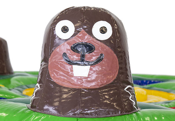 Certificado CE Inflável Comercial Whack a Mole Game 4,5m para Jogos Desportivos Interativos