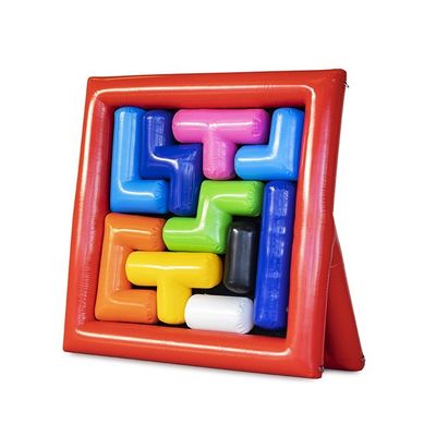 Jogo esportivo inflável interativo para Team Building Bouncer e Desafio Puzzle