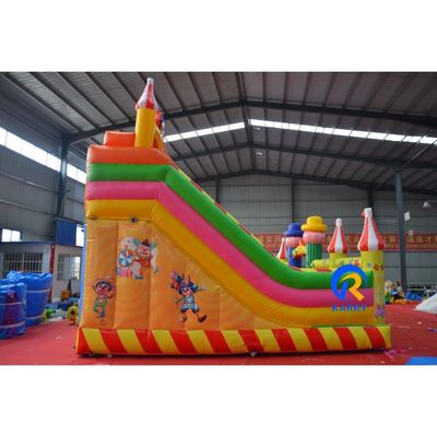 Parque aquático inflável de palhaços de 8x6x6m para parque infantil ao ar livre e interior