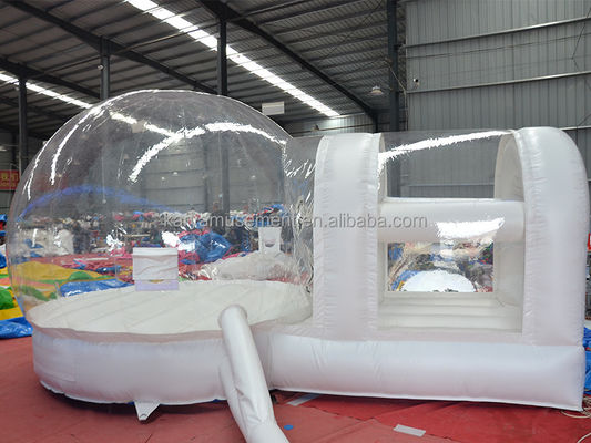 Hot Toddler White Bounce House Customizable Commercial Bounce House para brincar ao ar livre