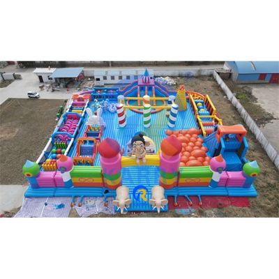 Parque de diversões inflável ao ar livre para crianças