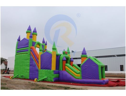 Casa de salto para adultos para parque de diversões ao ar livre