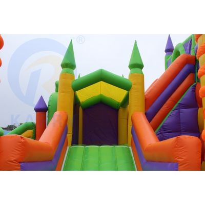 Casa de salto para adultos para parque de diversões ao ar livre