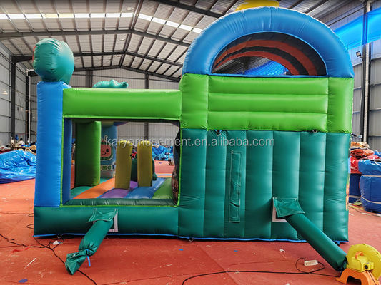 CE/EN71/EN14960 Certificado Cocomelon Theme Kids Party Trampoline Bouncer com Slide