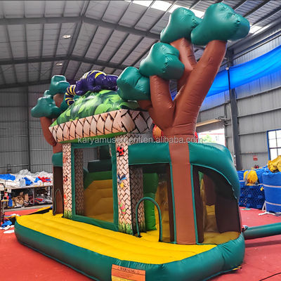 Festa Infantil Casa Inflável de Guarda ao Ar livre com Deslizamento Mar/Ar/Express