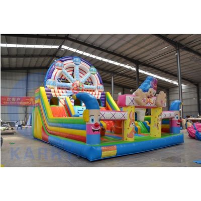 CE Blower e Acessórios de Reparo Incluído Castelo Slide Combo para Castelo de Salto Inflavel