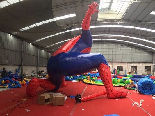 Modelo de Homem-Aranha inflável com tamanho personalizado e costura duplo-tripla
