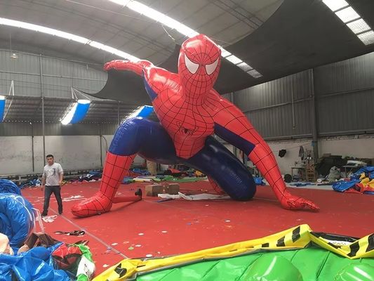 Modelo de Homem-Aranha inflável com tamanho personalizado e costura duplo-tripla