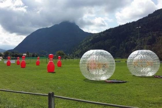 Conjunto de bowling inflável portátil Jumbo PVC Ideal para jogos e eventos esportivos interativos