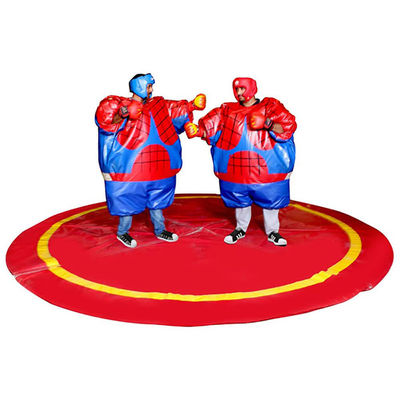 Jogo de Carnaval Adultos Essenciais Trajes de Sumo do Homem-Aranha Inflável para Parque de Jogos ao Ar Livre