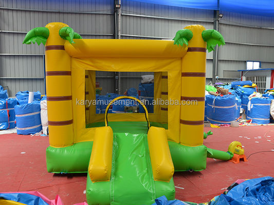 CE/EN71/EN14960 Certificado Pequeno tamanho Jungle Cartoon Monkey Bouncy Castle para crianças