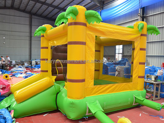 CE/EN71/EN14960 Certificado Pequeno tamanho Jungle Cartoon Monkey Bouncy Castle para crianças