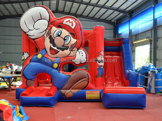 Customize Castelo Inflavel Vermelho Acceptado Parque de Jogos para Crianças