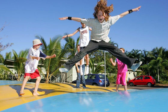 Jumper inflável para crianças personalizado com certificação EN14960 e material PVC