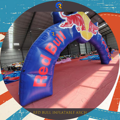 Arco inflável de gênero neutro Red Bull Publicidade com material PVC Infláveis