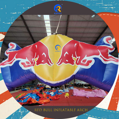 Arco inflável de gênero neutro Red Bull Publicidade com material PVC Infláveis