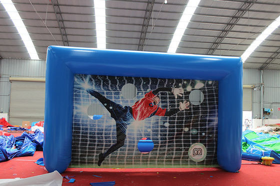 Futebol inflável jogo de ponta para jogos esportivos PVC inflável jogo de pênalti