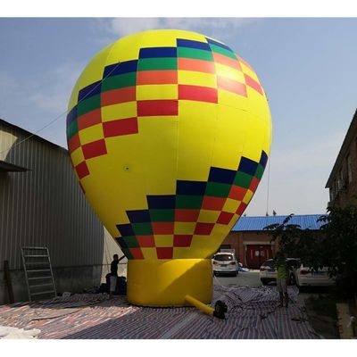 Impressão de Balão de 8m de Alturas de Ar Colorido Imprimir Logotipo do Cliente Para Promoção Promoção