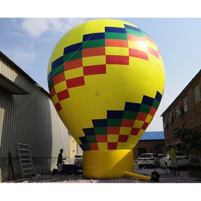 Impressão de Balão de 8m de Alturas de Ar Colorido Imprimir Logotipo do Cliente Para Promoção Promoção