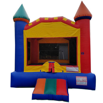 Personalizável tema rosa inflável castelo de salto com sopro e saco de pacote