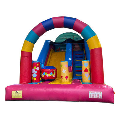 Aluguer de festas Casa de doces Slide seco inflável com certificação CE/EN71/EN14960