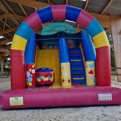 Aluguer de festas Casa de doces Slide seco inflável com certificação CE/EN71/EN14960