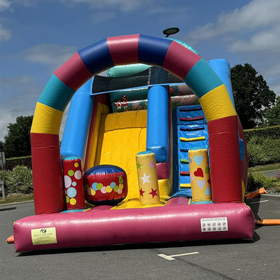 Aluguer de festas Casa de doces Slide seco inflável com certificação CE/EN71/EN14960