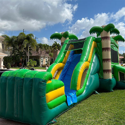 Trampolim castelo unisex com piscina de salto A festa final para crianças diversão e conforto